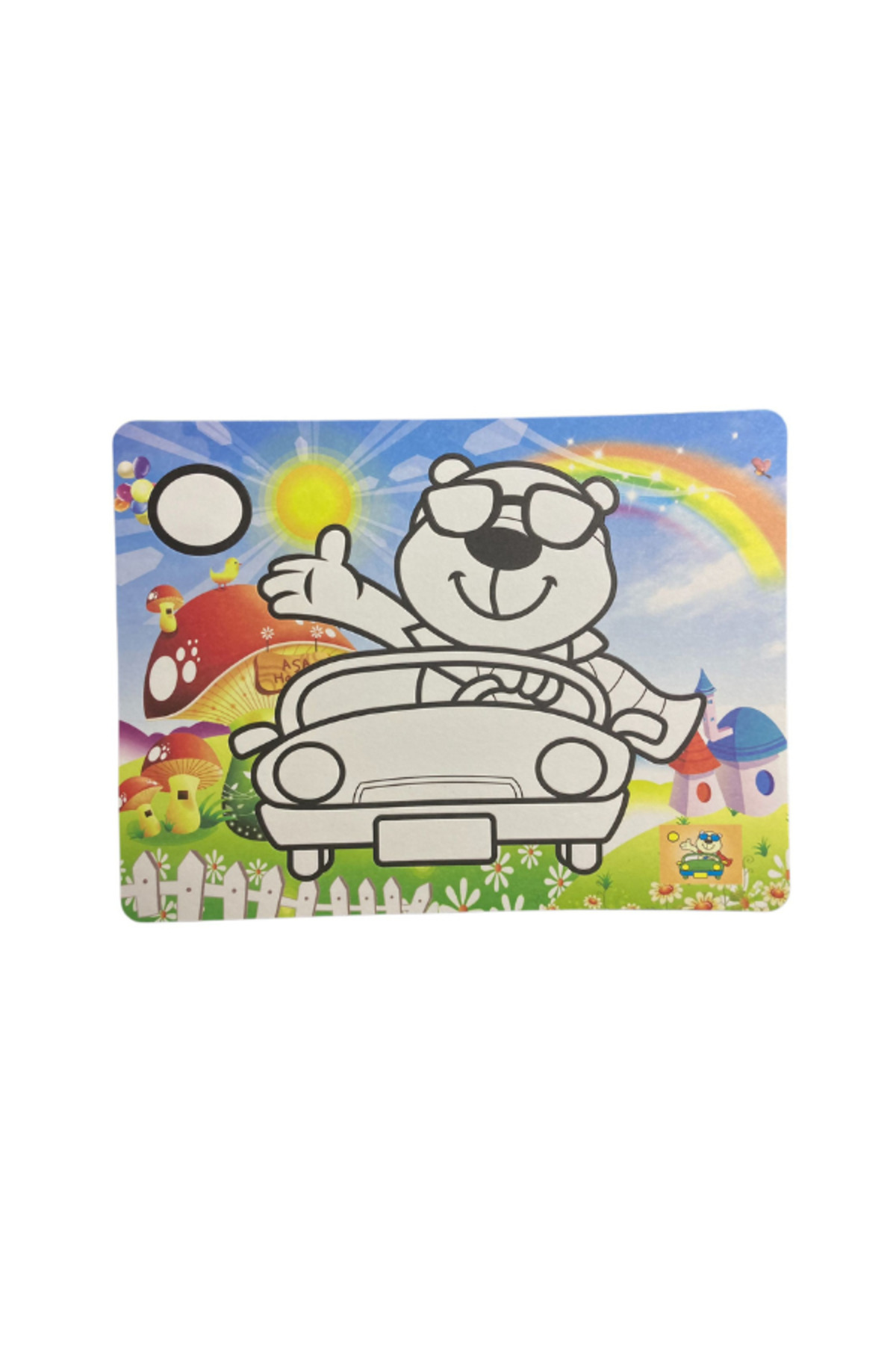 Kum Boyama 15'li - A4 Büyük Boy - Görsel 6