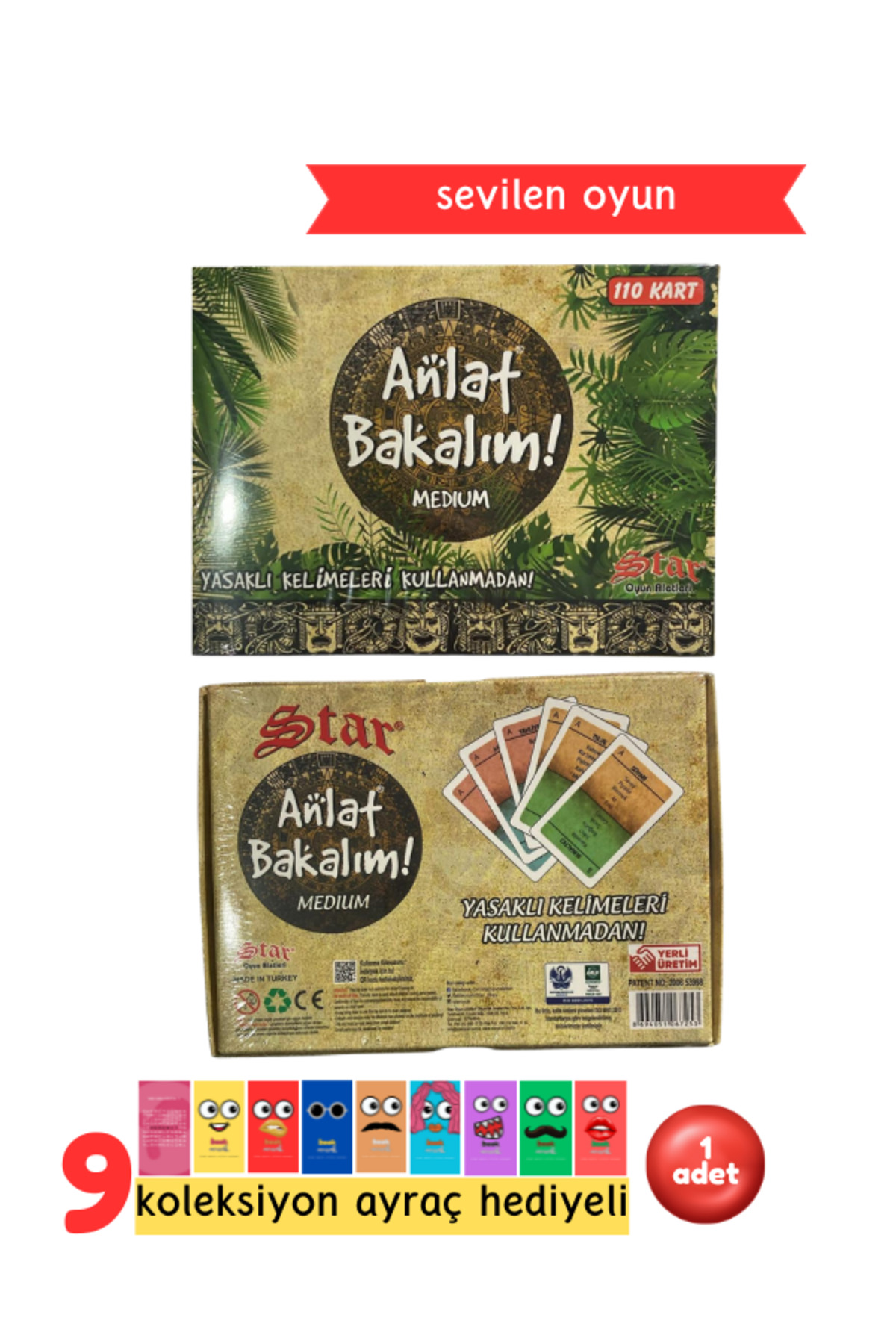 Anlat Bakalım Oyun Kartı