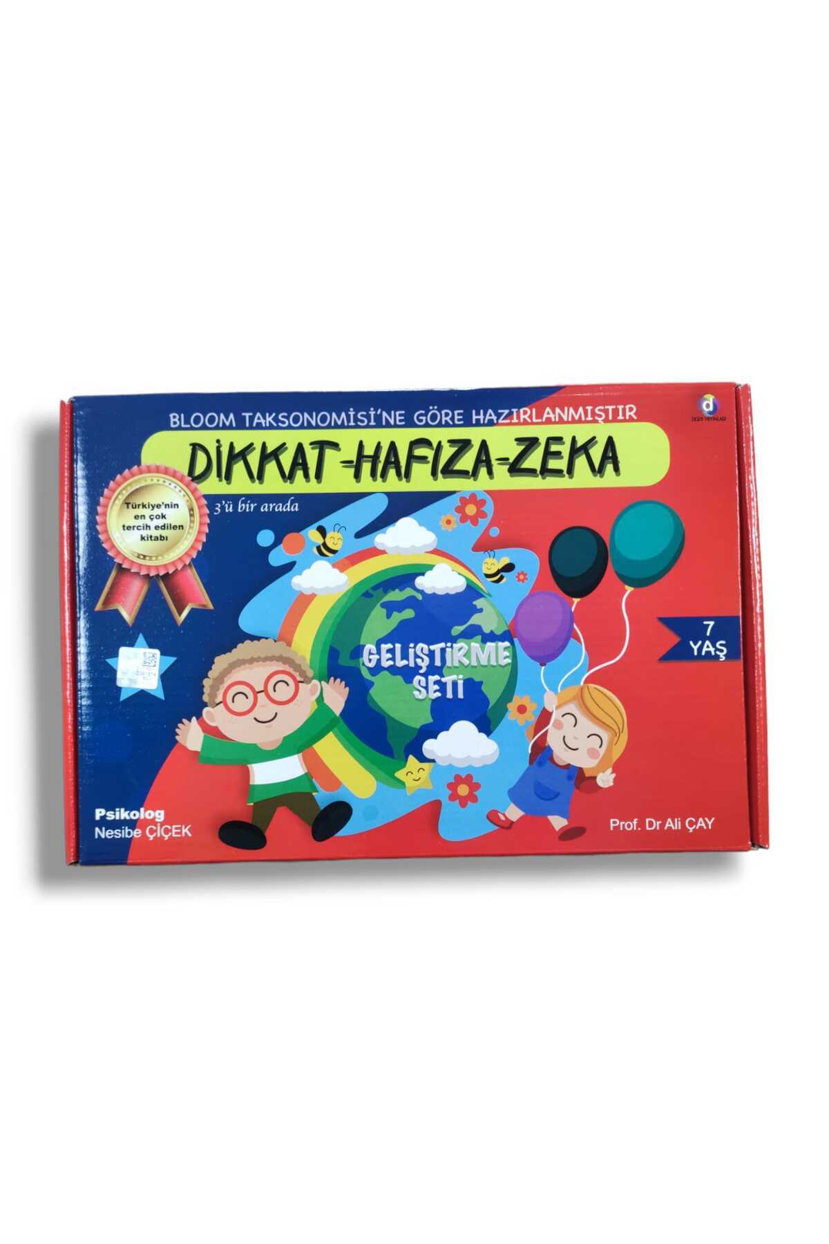Dikkat Hafıza Zeka Güçlendirme Geliştirme Seti 7 Yaş + Sertifika