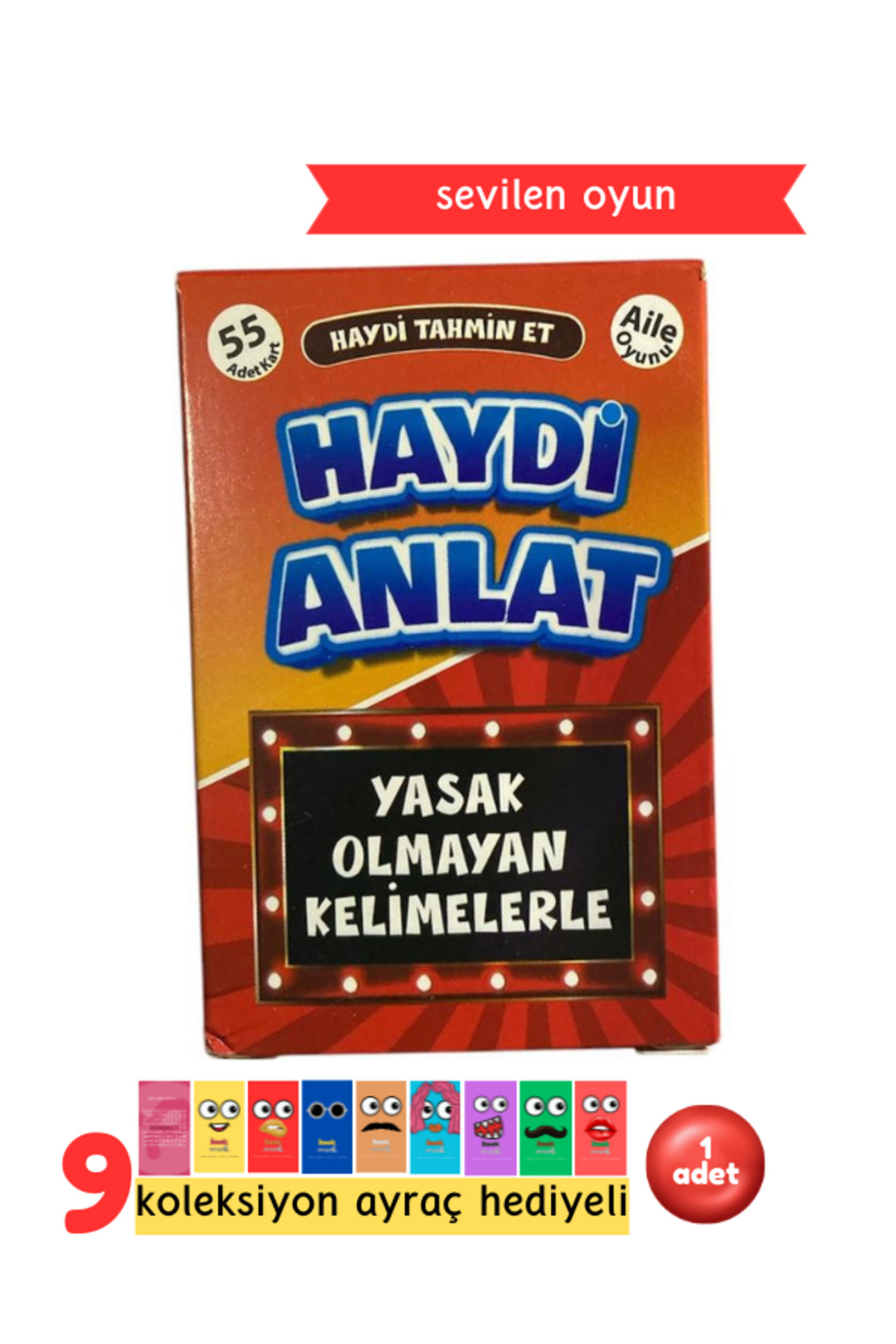 Haydi Anlat - Anlat Bakalım Oyun Kartı