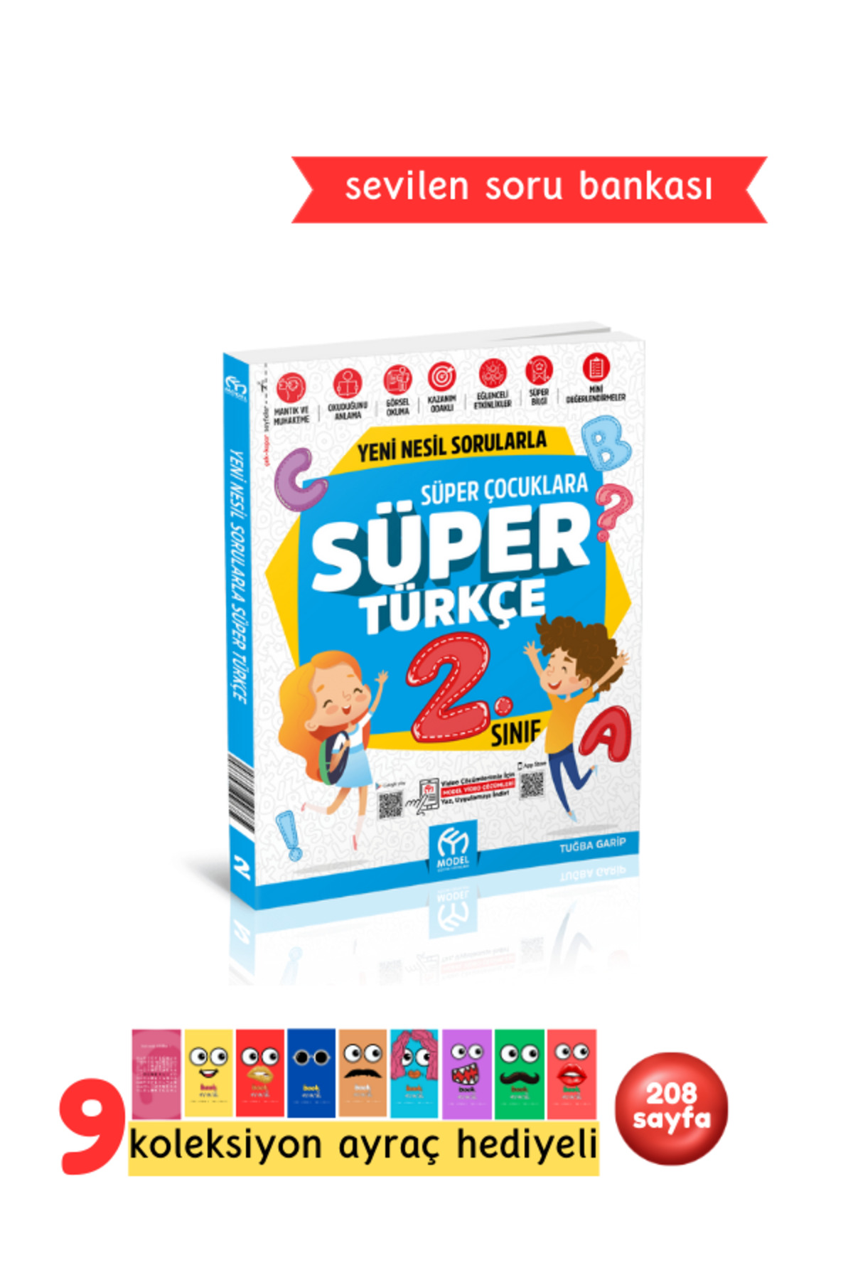 Model Eğitim Yayınları 2.Sınıf Yeni Nesil Sorularla Süper Türkçe
