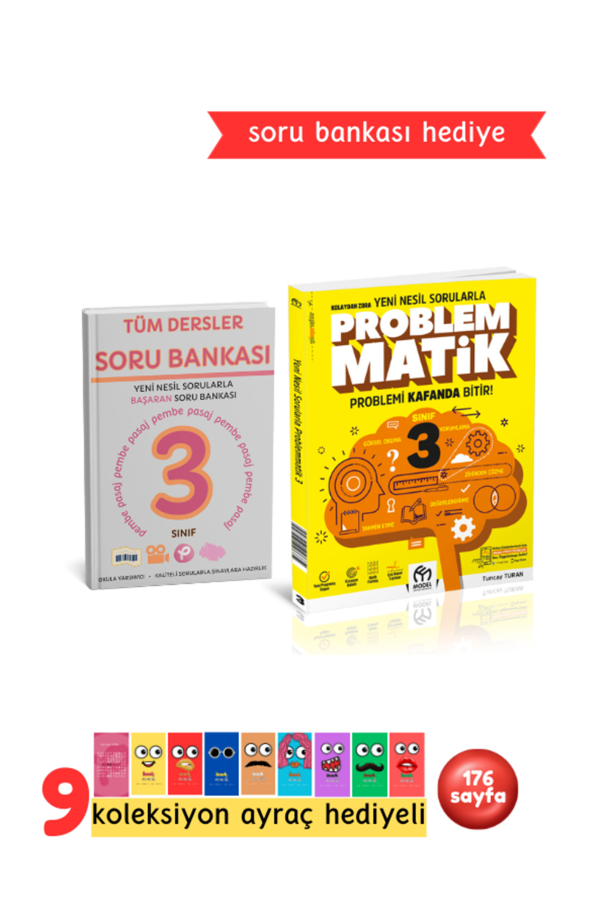 Model Eğitim Yayınları 3.Sınıf Kolaydan Zora Yeni Nesil Sorularla Problemmatik