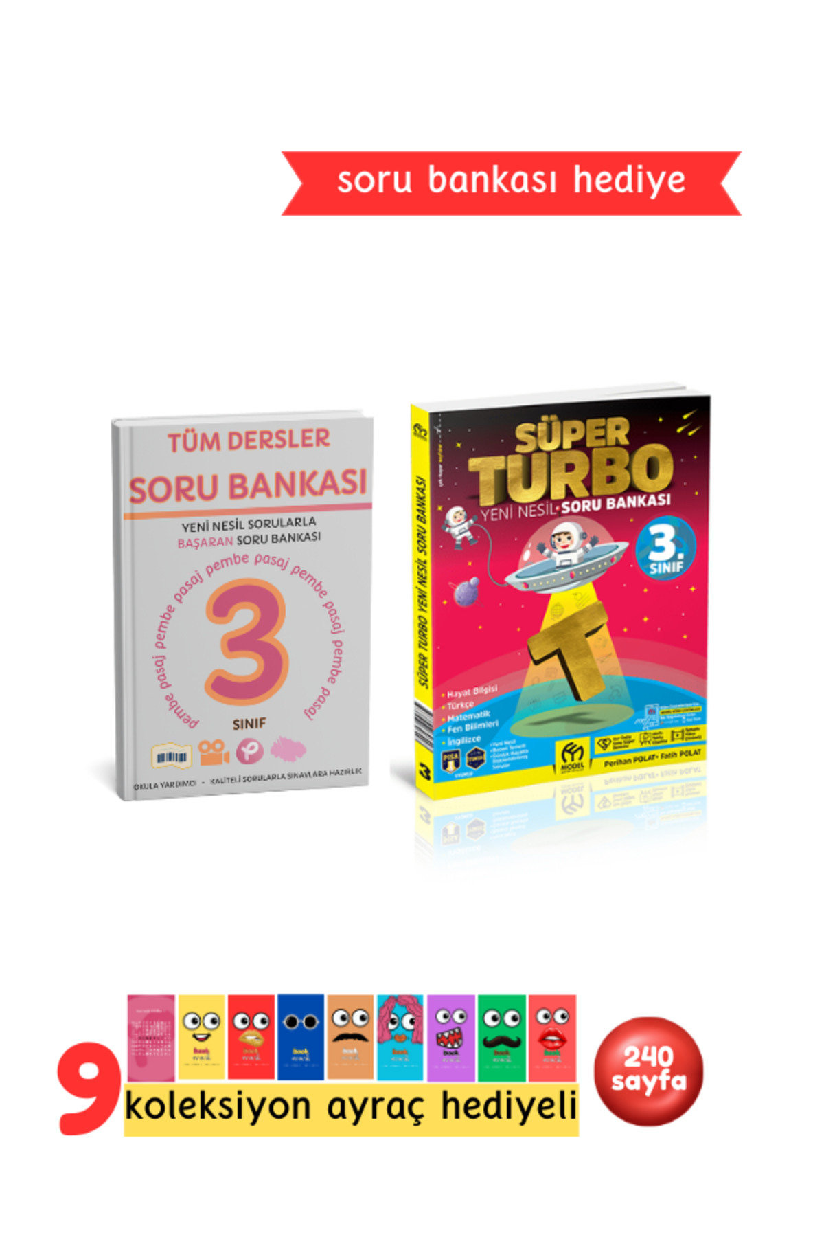 Model Eğitim Yayınları 3.Sınıf Süper Turbo Yeni Nesil Soru Bankası