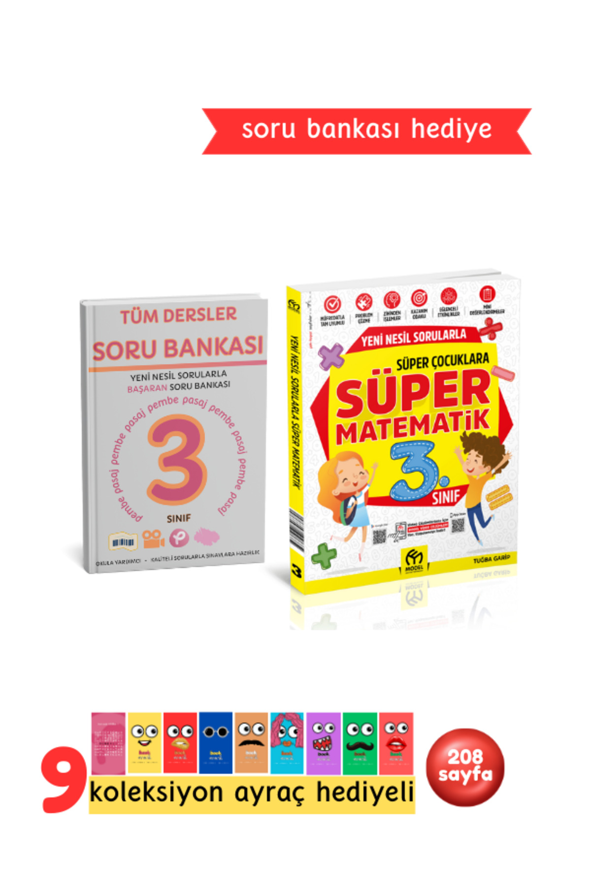 Model Eğitim Yayınları 3.Sınıf Yeni Nesil Sorularla Süper Matematik