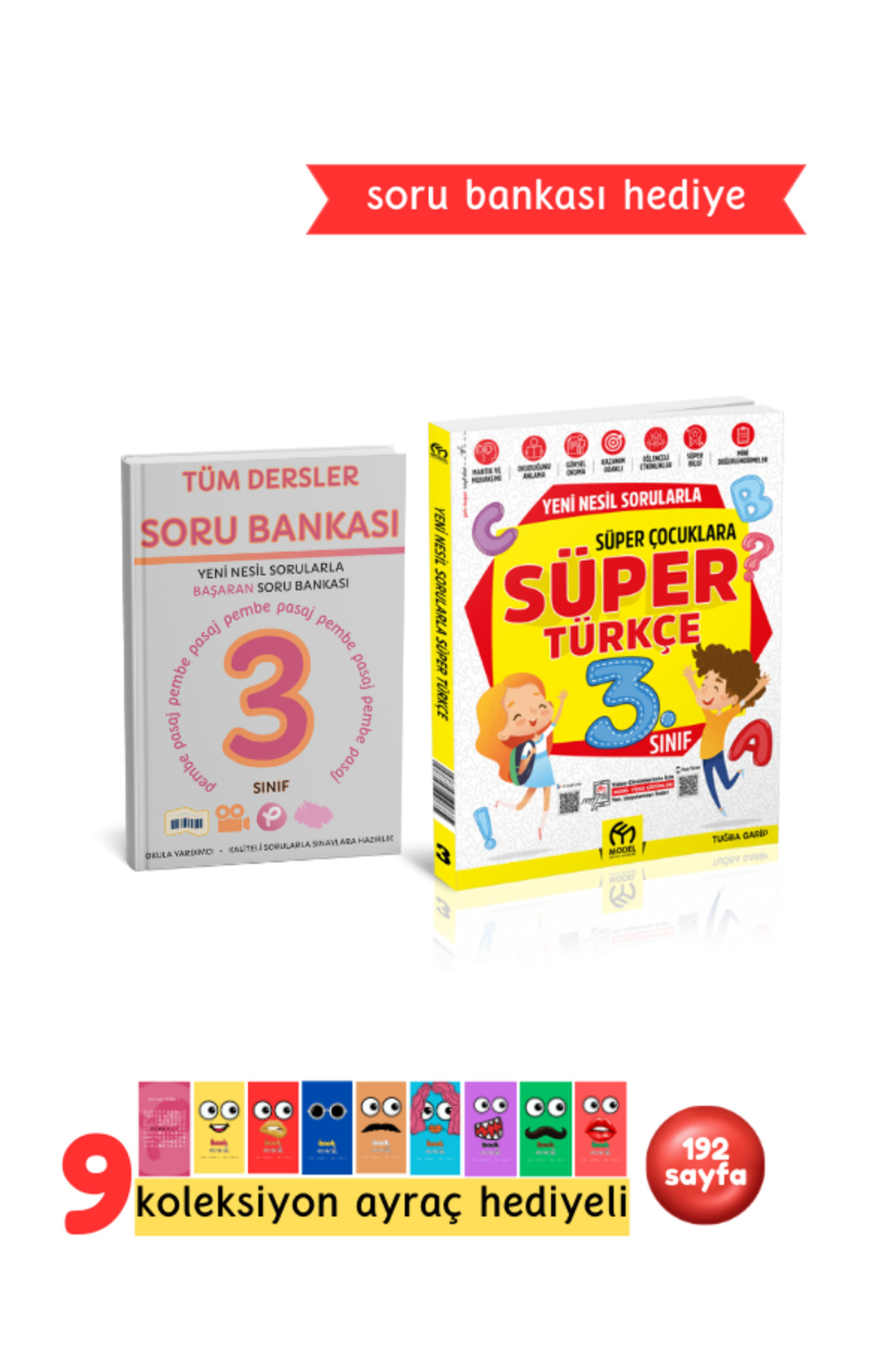 Model Eğitim Yayınları 3.Sınıf Yeni Nesil Sorularla Süper Türkçe