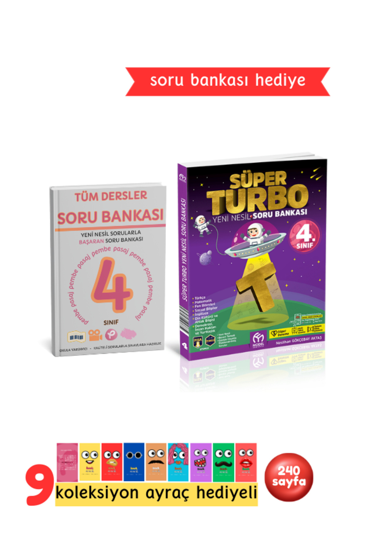 Model Eğitim Yayınları 4.Sınıf Süper Turbo Yeni Nesil Soru Bankası