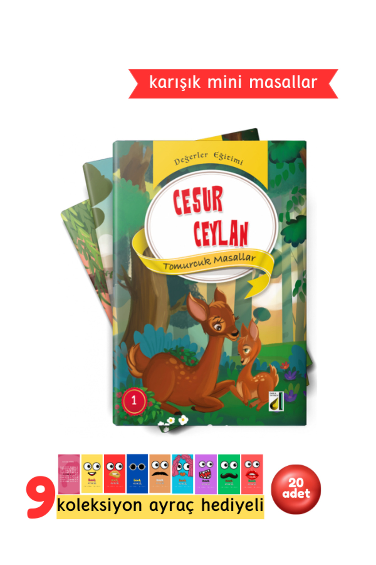 Okul Öncesi Mini Masallar 20 Kitap - K4