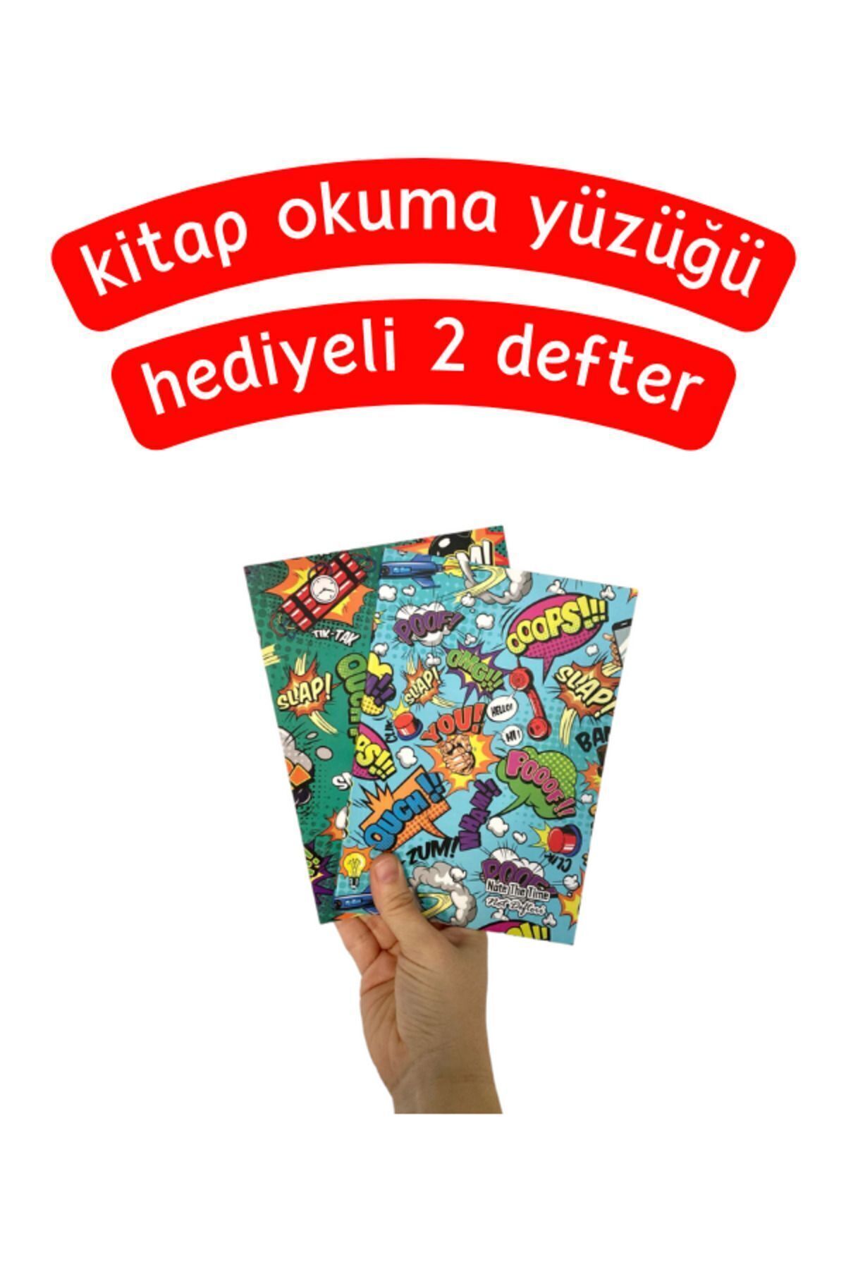 Pop Art Figürlü 2'lü Defter Seti (2 Renk)