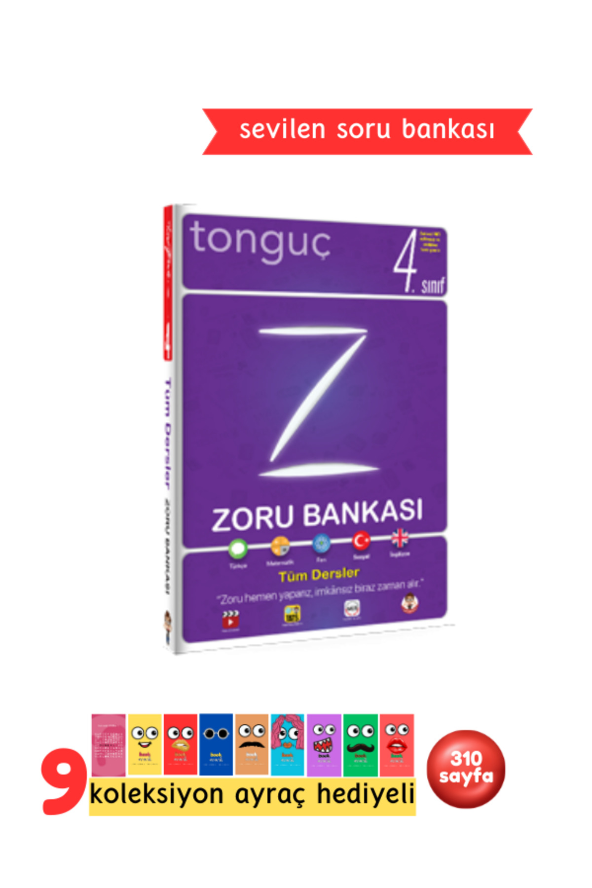 Tonguç Akademi 4.Sınıf Zoru Bankası Tüm Dersler